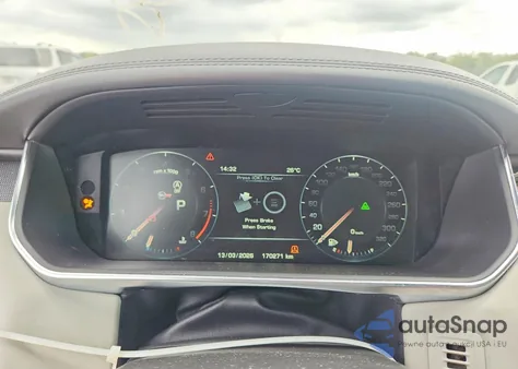 2016 Land Rover Range Rover Sport Svr z USA, uszkodzony, nr VIN SALWZ2EF7GA573581